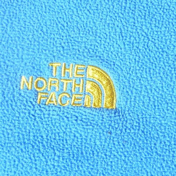 The North Face Blue Fleece Jacket Pullover Sweater XL / TG - Picture 3 of 5